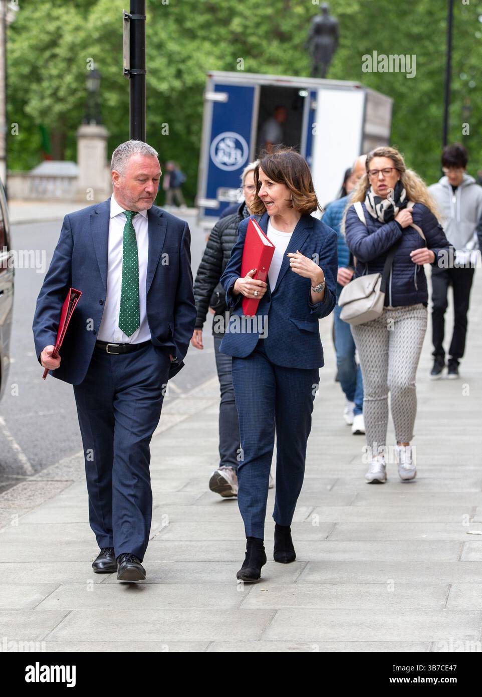 Ian Roon Mp London, UK. 6th May, 2025. Ian Murray and Liz Kendall, Work and ...