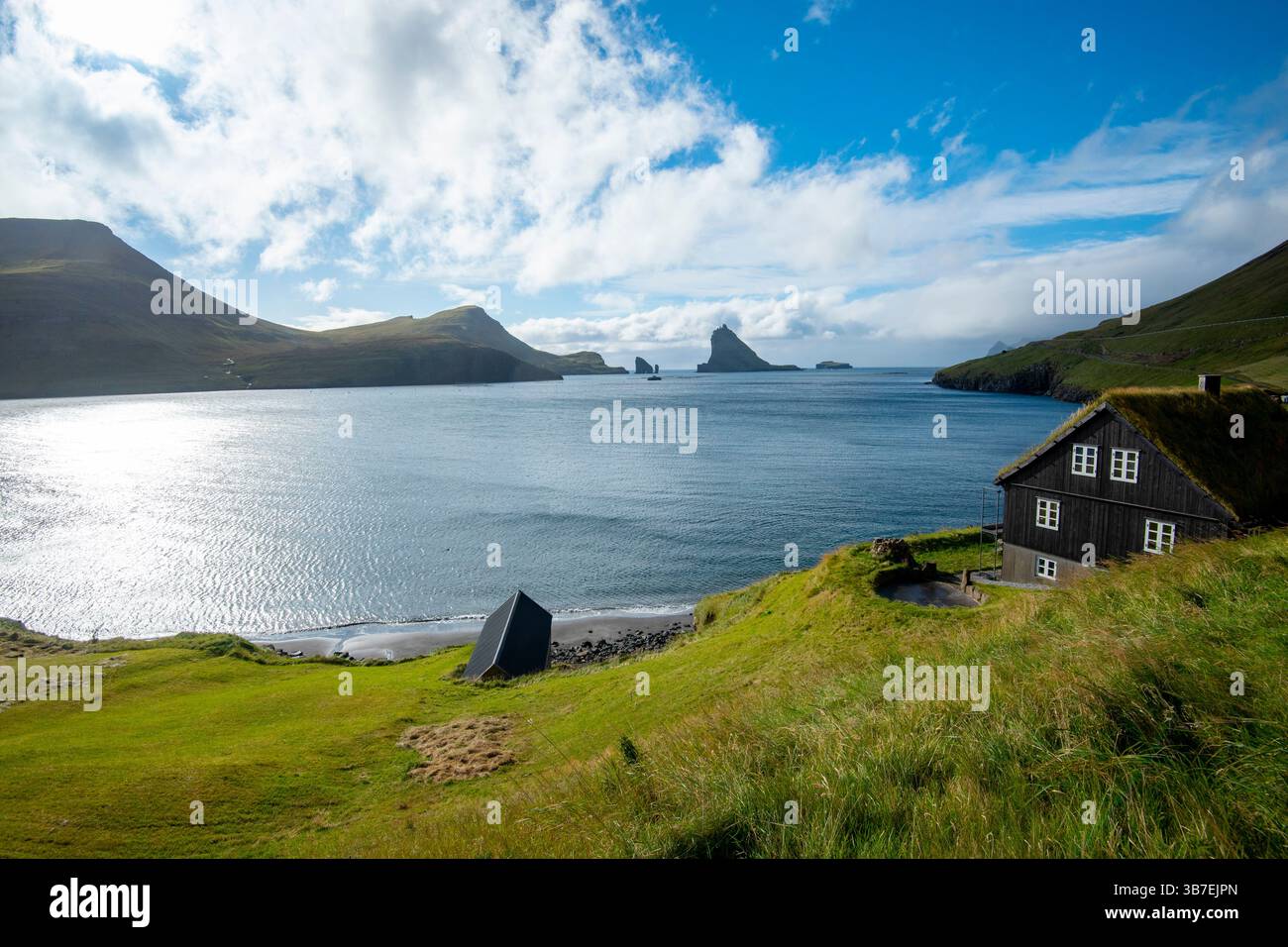 Vagar Island - Faroe Islands Stock Photo - Alamy