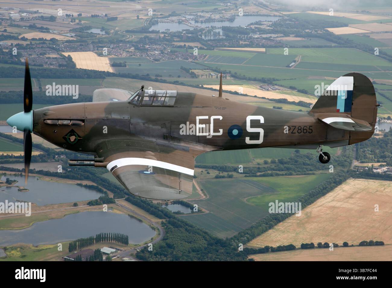 The Hawker Hurricane MkIIC, Reg. PZ866, is part of the Royal Air Force ...