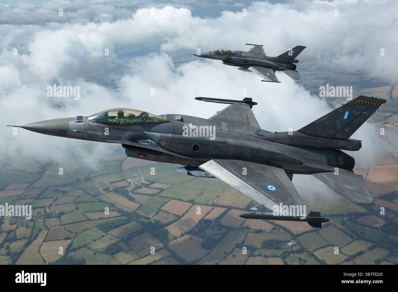 Lockheed Martin Formation The Hellenic Air Force operates Lockheed Martin F-16C Fighting Falcons ...