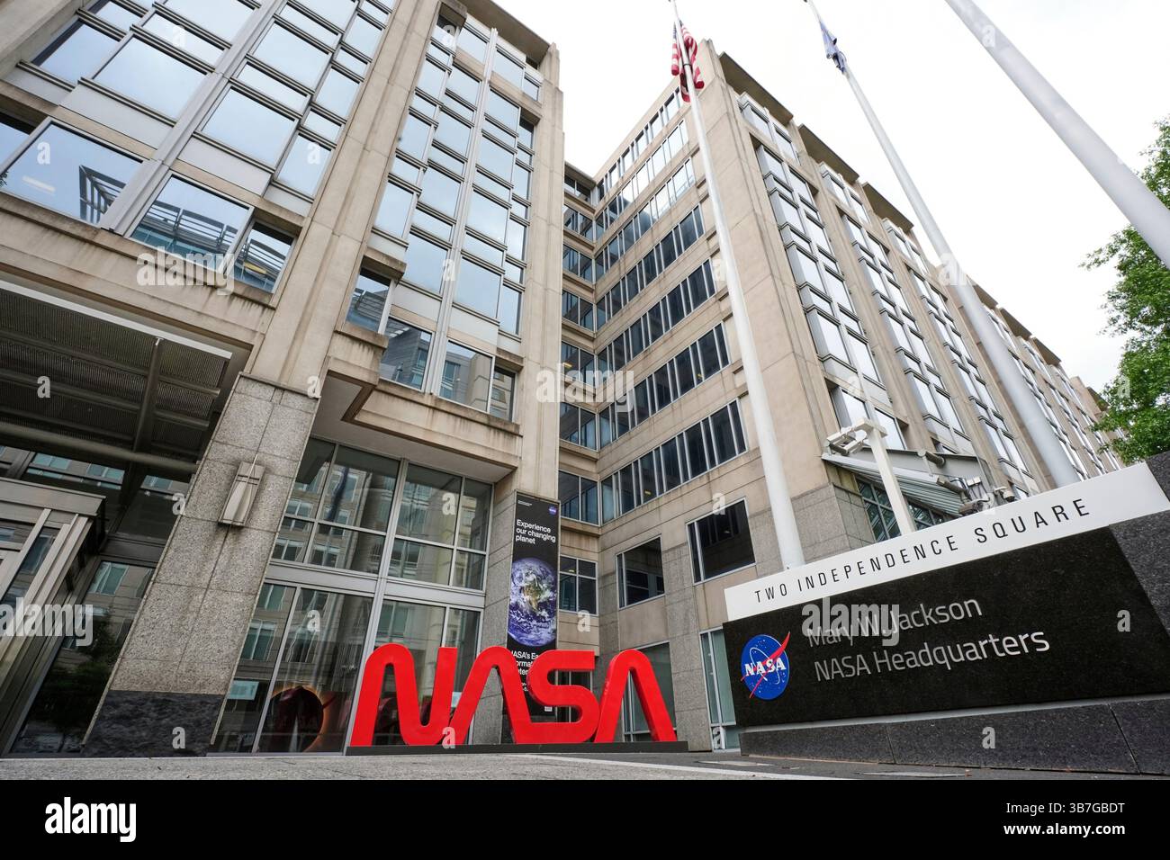 This is the Mary W. Jackson headquarters of the National Aeronautics ...