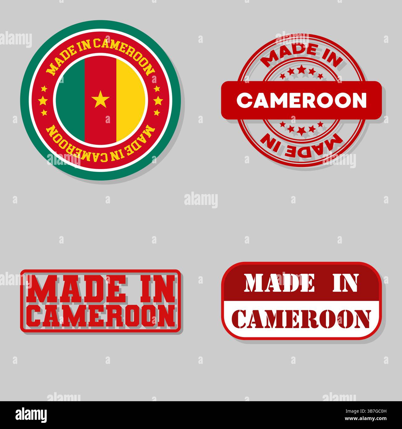 Made in cameroon graphic Stock Vector Images Alamy