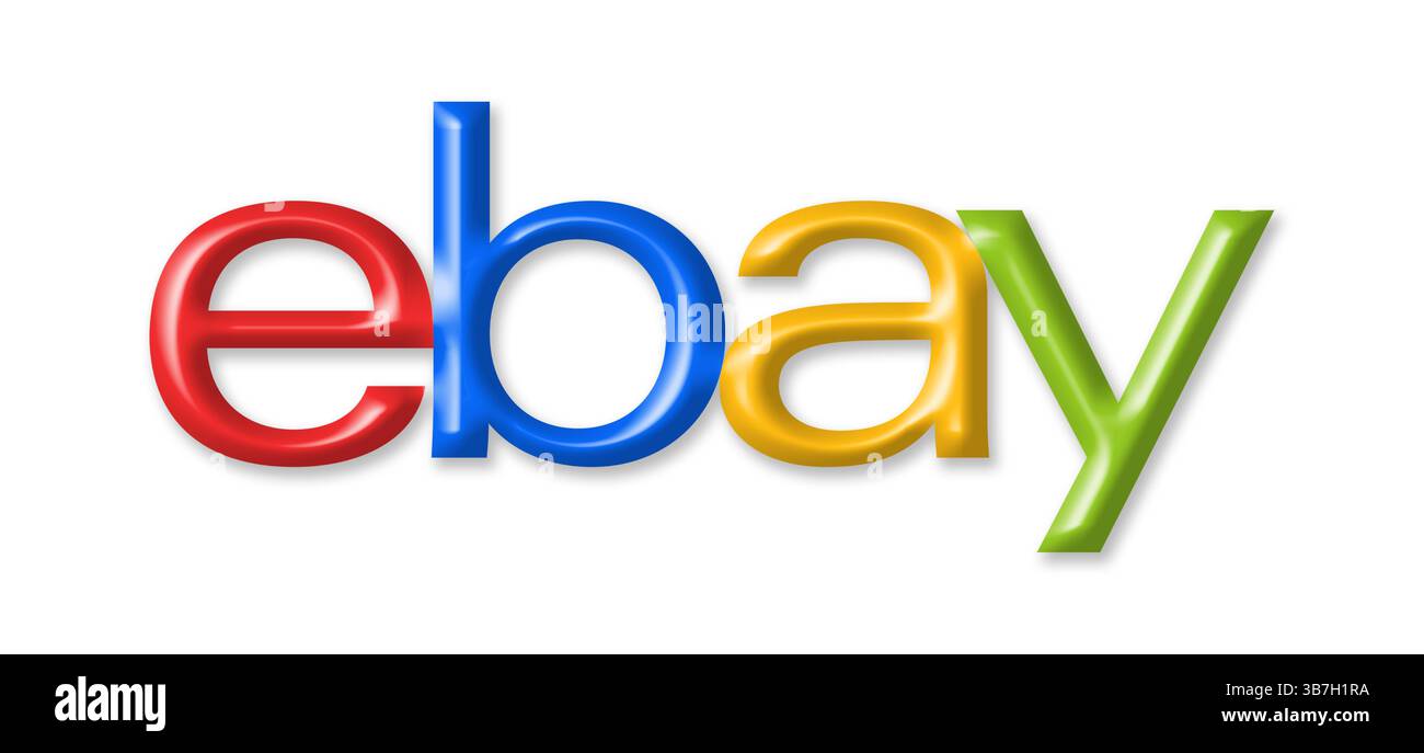 Ebay logo Stock Photo