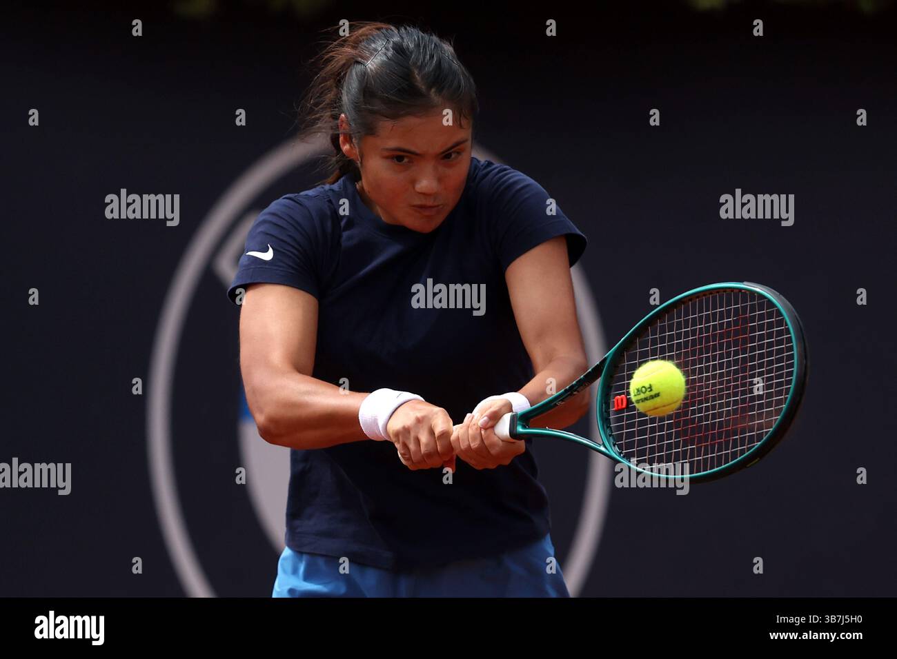 Rome Italy 06.05.2025: Emma Raducanu ranking 49 during the training ...