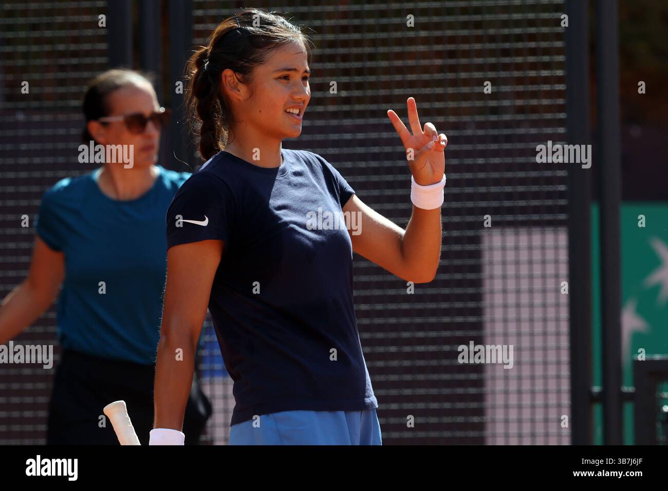 Rome, Italy. 06th May, 2025. Rome Italy 06.05.2025: Emma Raducanu ...