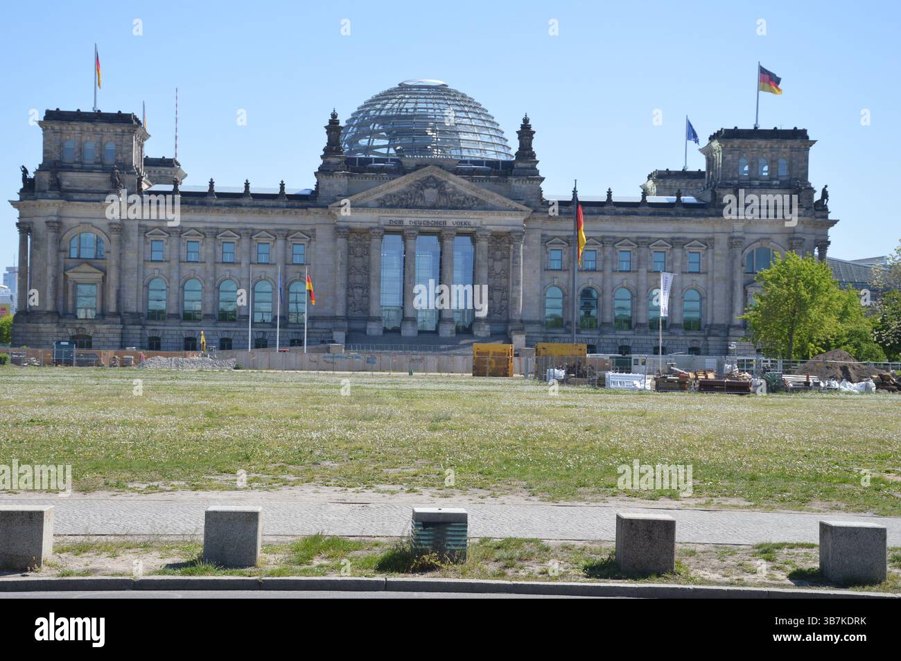 Berlin, Germany - May 6, 2025 - Rally against Friedrich Merz in front ...