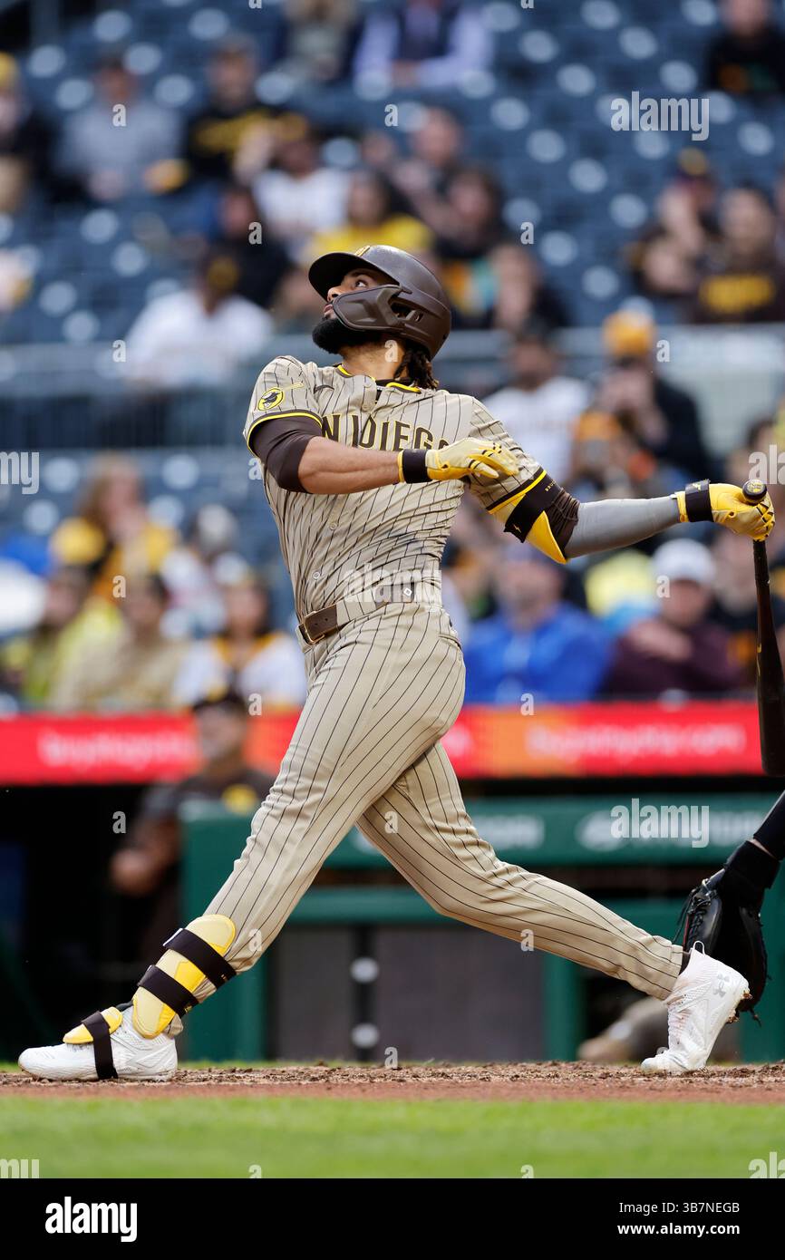 PITTSBURGH, PA - MAY 03: San Diego Padres outfielder Fernando Tatis Jr ...