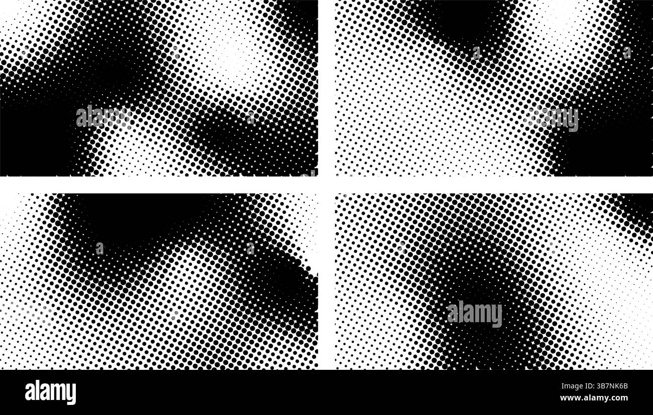 halftone dots backgrounds. grunge halftone Texture Overlay. Vector illustration Stock Vector