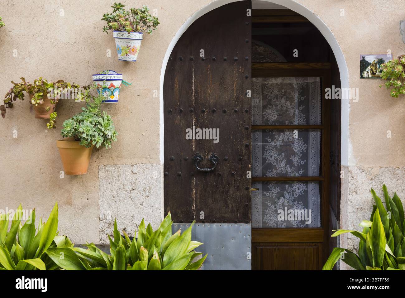 Valldemossa, sierra de tramuntana, Mallorca, balearic islands, spain Stock Photo