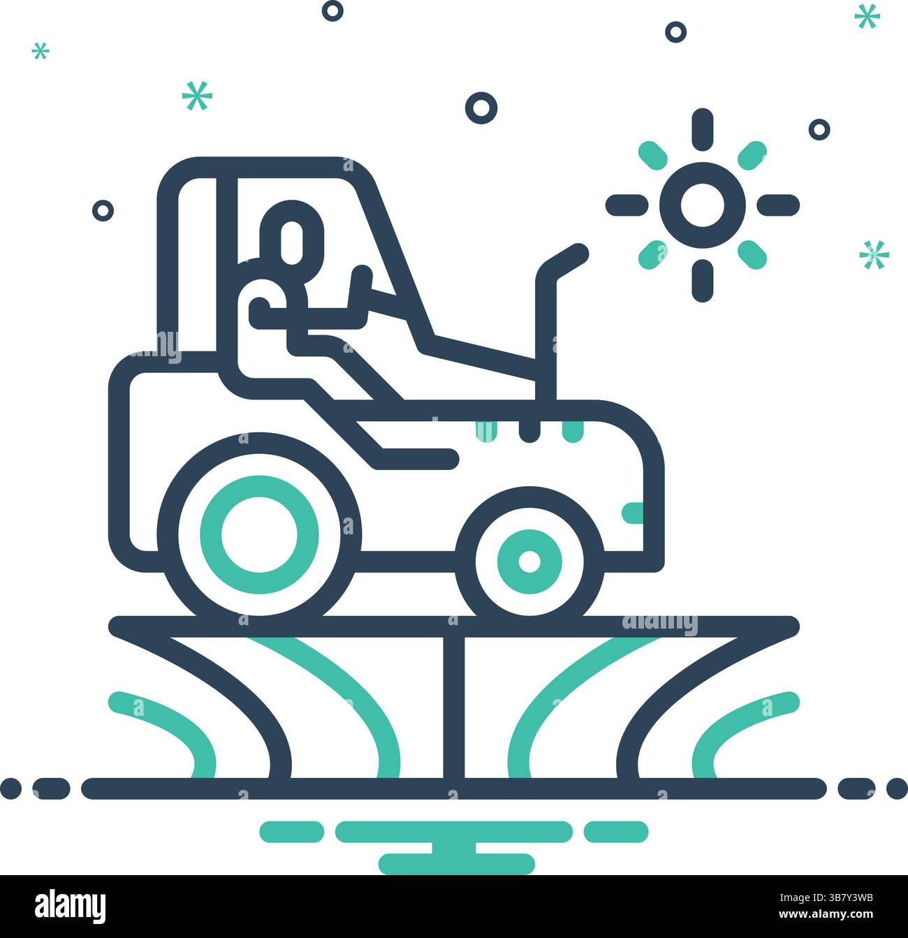 Icon for farming, agriculture Stock Vector