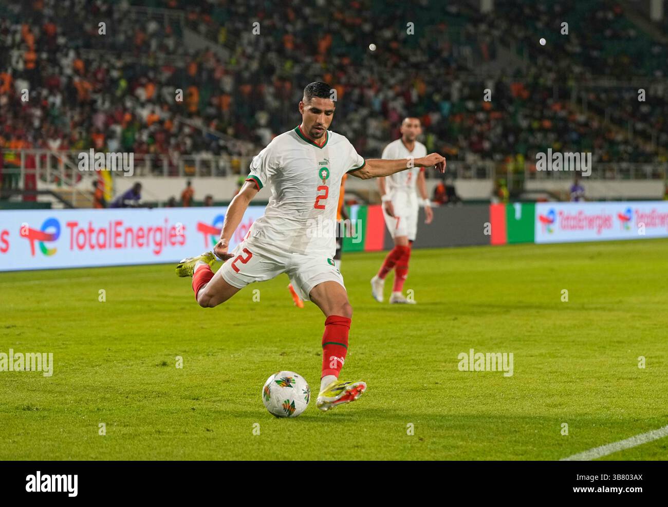 January 24 2024: Achraf Hakimi (Morocco) // during a African Cup