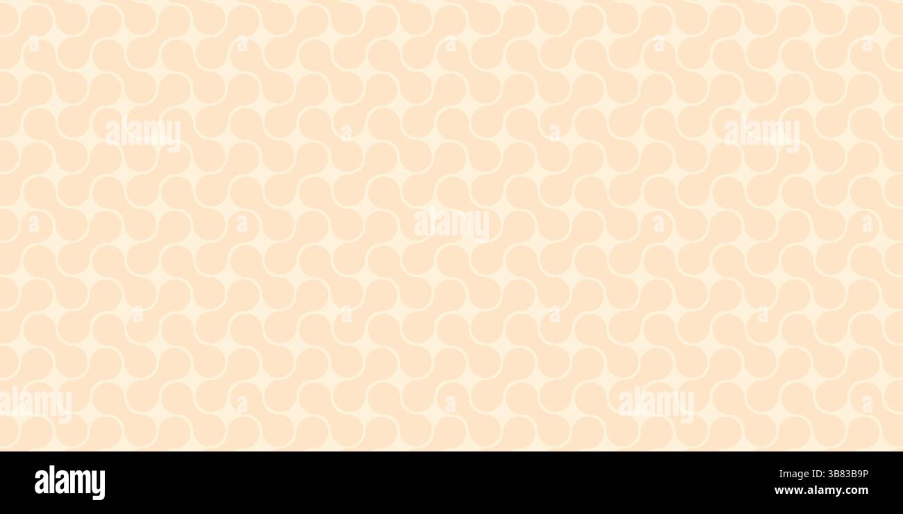 Seamless Minimal Retro Wave Pattern Vector Abstract Background Design Stock Vector