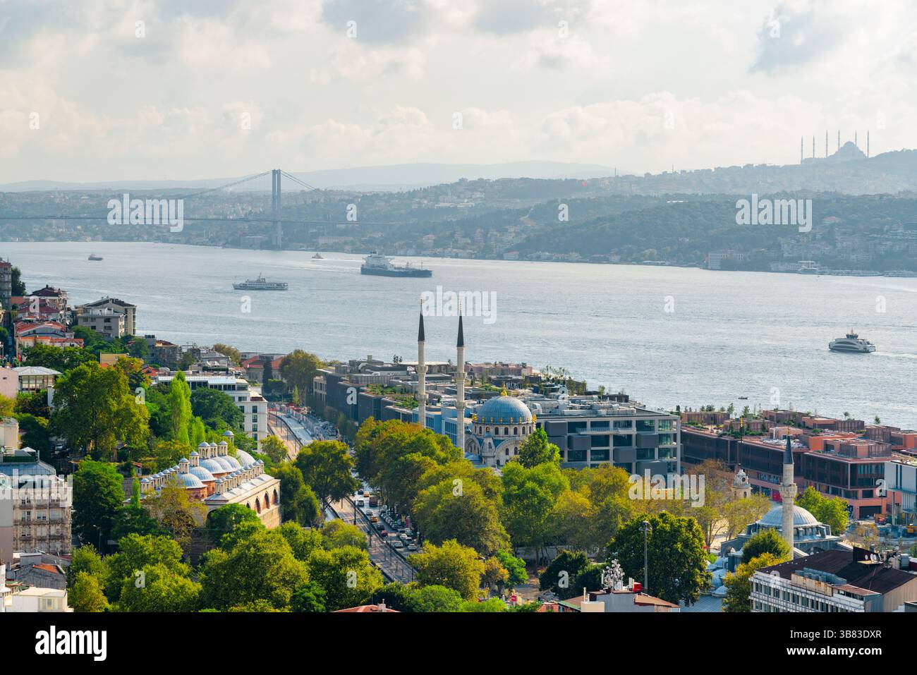 Aerial view of the Bosporus and Istanbul, Turkey Stock Photo - Alamy