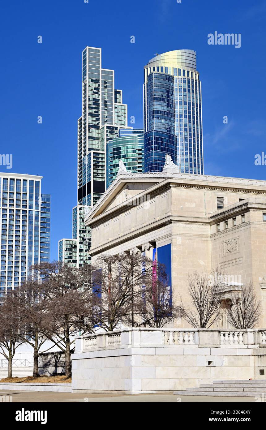 Mus Il Chicago, Illinois, USA. The Field Museum of Natural History located ...
