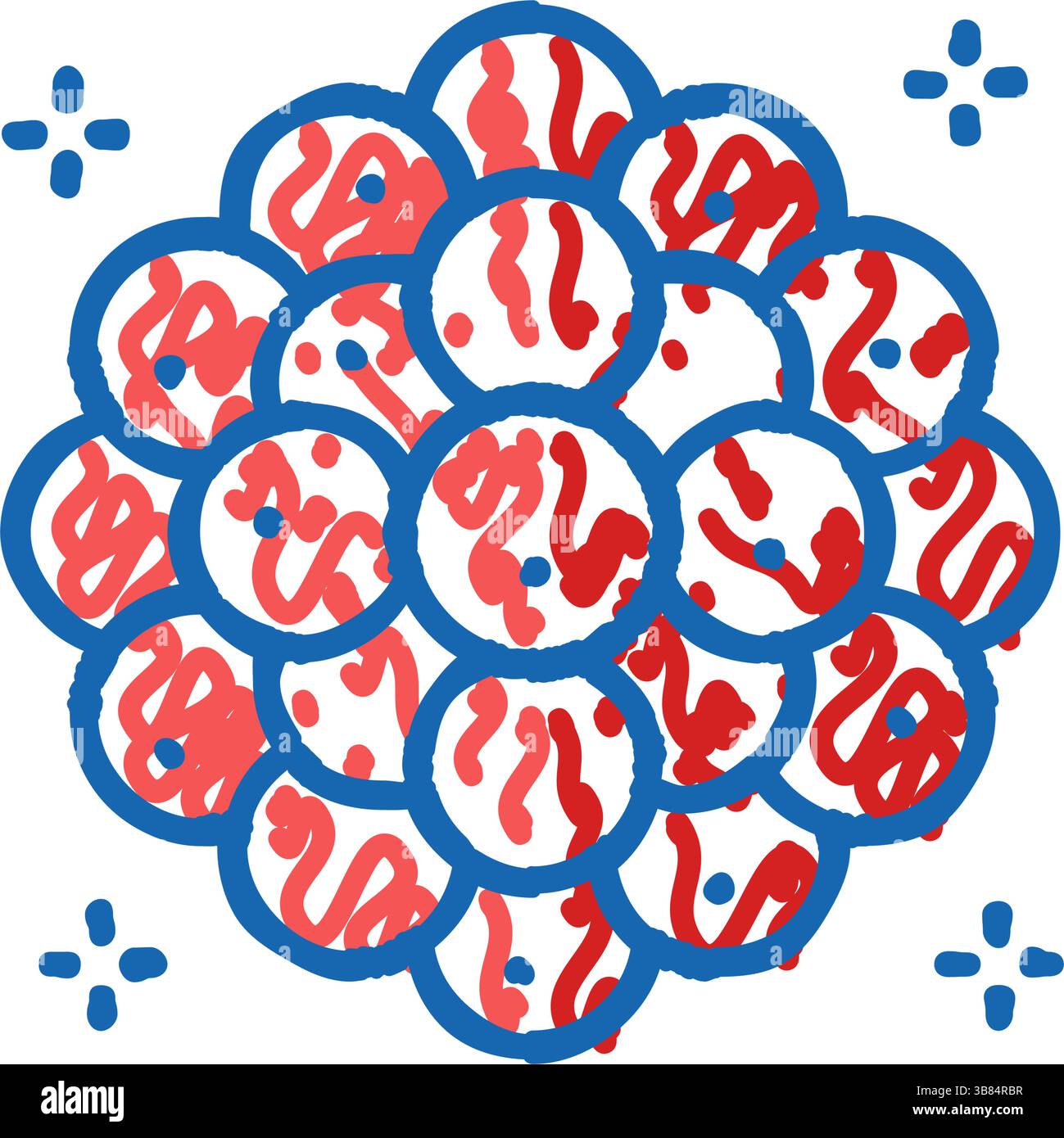 raspberry jelly candy gummy icon doodle illustration Stock Vector Image ...
