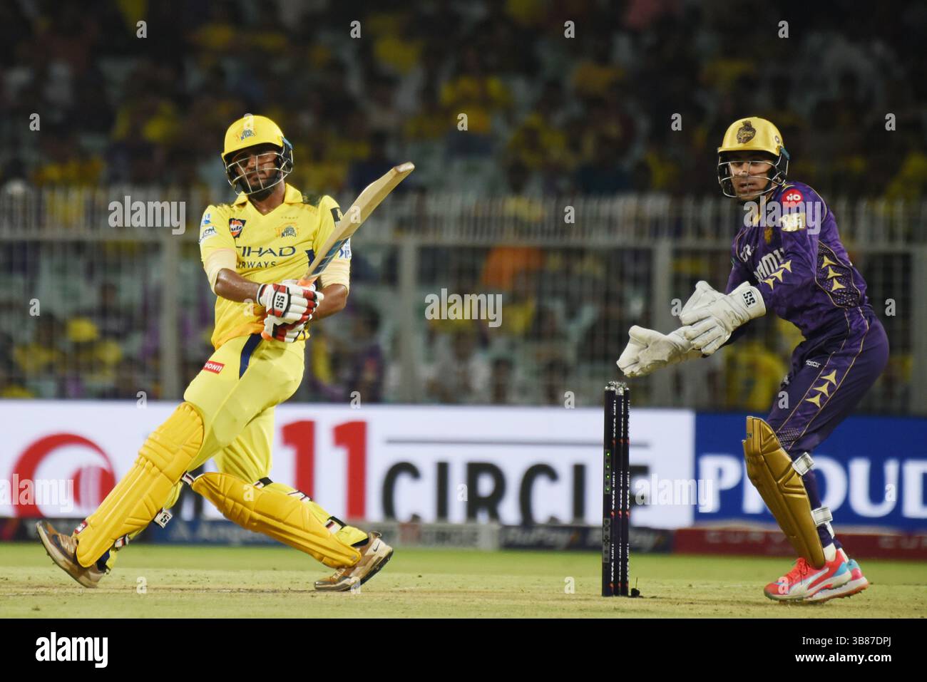 Kolkata, India. 07th May, 2025. Chennai Super Kings' Urvil Patel