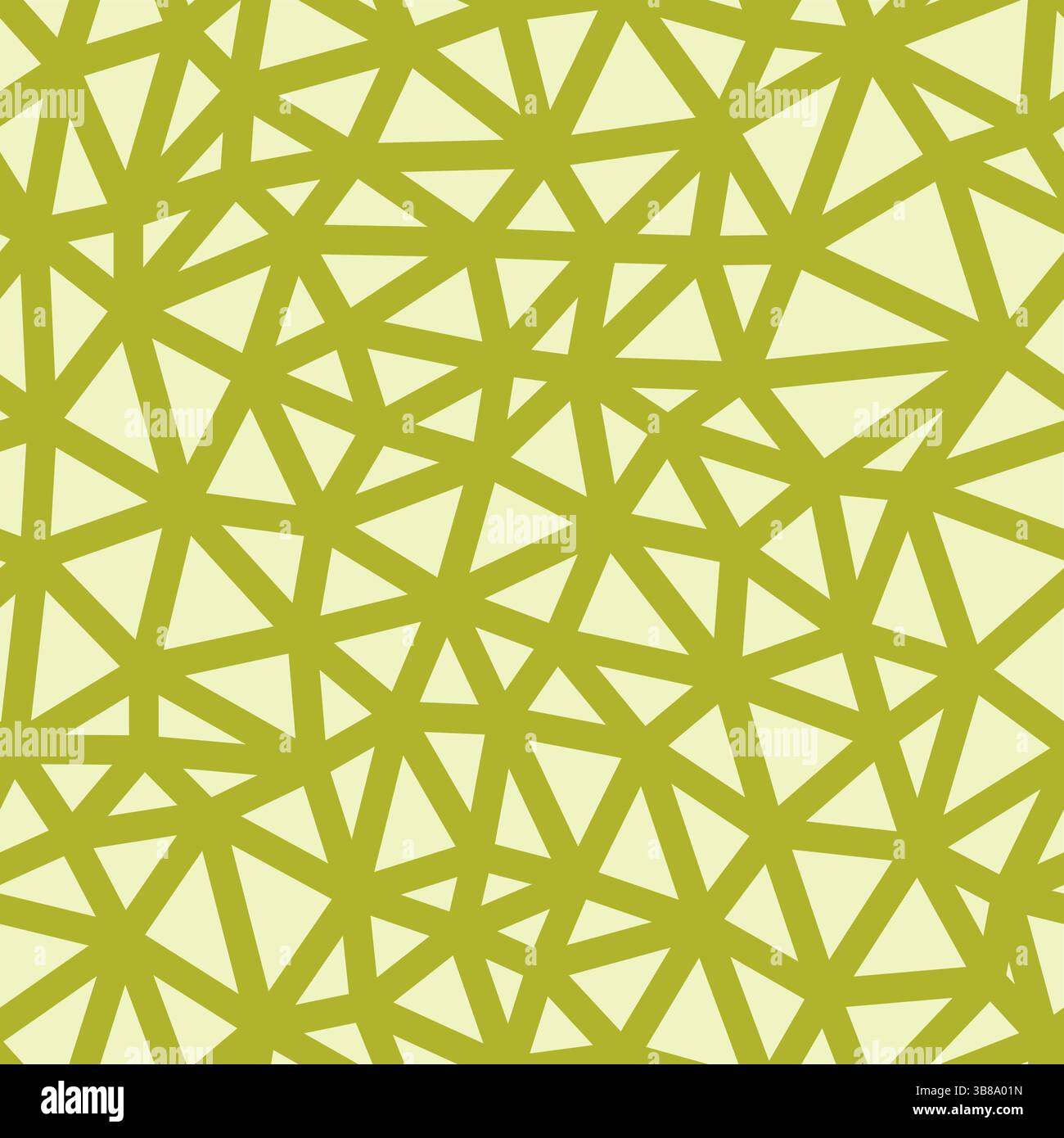 Abstract template background. Lime color. Compact triangle size. Heavy line weight. Repeatable pattern. Seamless tileable vector illustration. Stock Vector