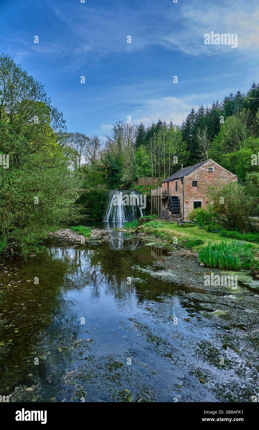 Rutter Force Walk Rutter Force, Hoff Beck, near Appleby-in-Westmorland, Cumbria Stock ...