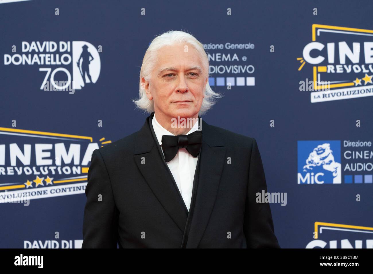 Rome, Italy, October 07, 2025 - Tommaso Ragno attends red carpet for ...