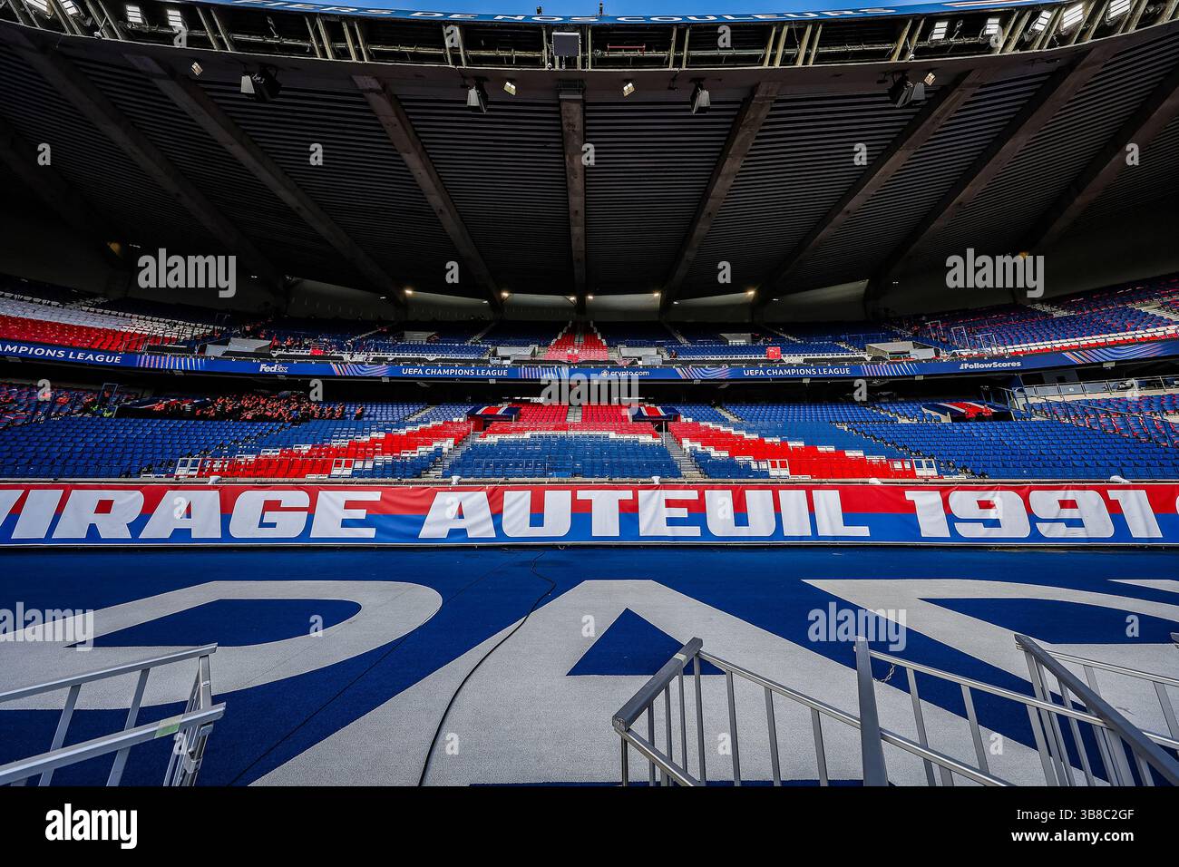 Champions League Tribune Auteuil Germain A Rivalry in Three Rounds
