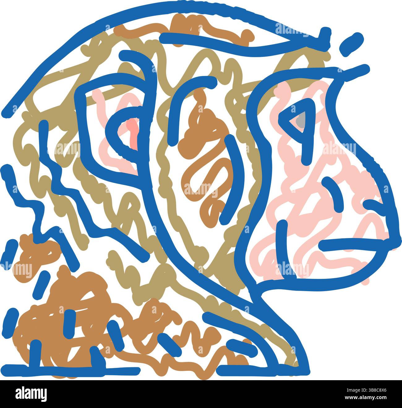 monkey animal zoo icon doodle illustration Stock Vector Image & Art - Alamy