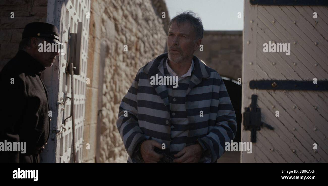 RELEASE DATE: June 13, 2025. TITLE: The Unholy Trinity STUDIO: Amadeus Productions. DIRECTOR: Richard Gray. PLOT: Buried secrets of an 1870s Montana town spark violence when a young man returns to reclaim his legacy and is caught between a sheriff determined to maintain order and a mysterious stranger hell-bent on destroying it. STARRING: TIM DALY as Henry. (Credit Image: © Amadeus Productions/Entertainment Pictures/ZUMAPRESS.com) EDITORIAL USAGE ONLY! Not for Commercial USAGE! Stock Photo