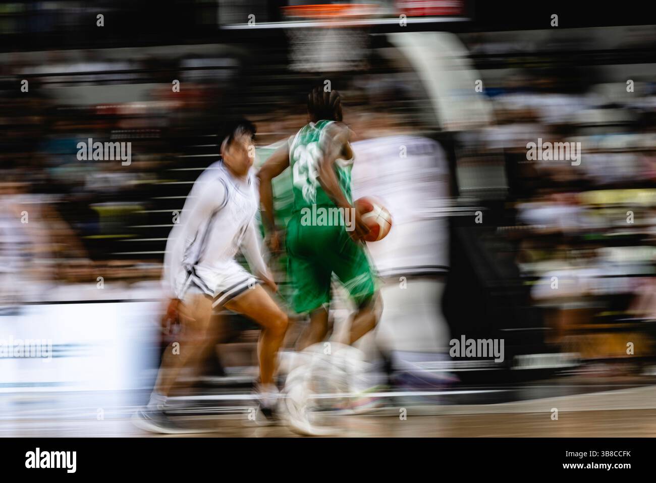Lions' Aaryn Rai during the London Lions defeat of Surrey 89ers in the ...