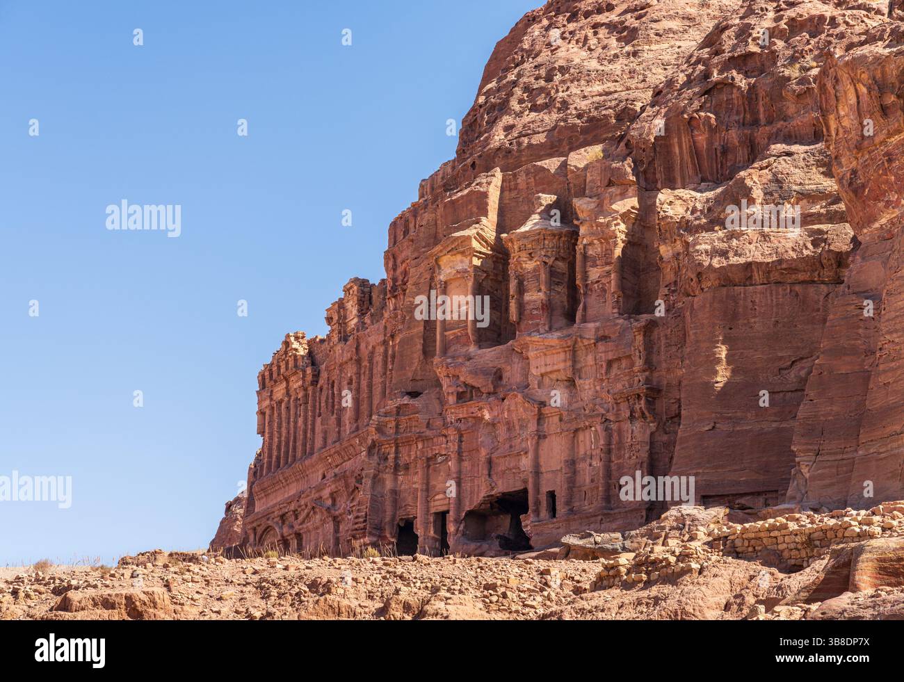 Massive Corinthian Tomb mausoleum in the Royal Tombs of Petra built ...
