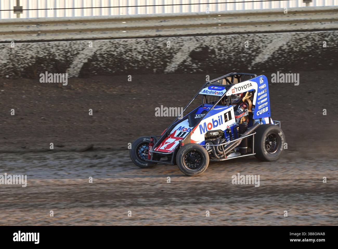 KOKOMO, IN - APRIL 27: Cannon McIntosh (71K) Keith Kunz/Curb-Agajanian ...