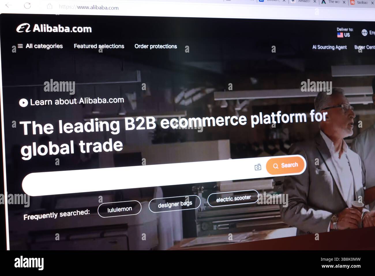 Alibaba ecommerce hi-res stock photography and images - Alamy