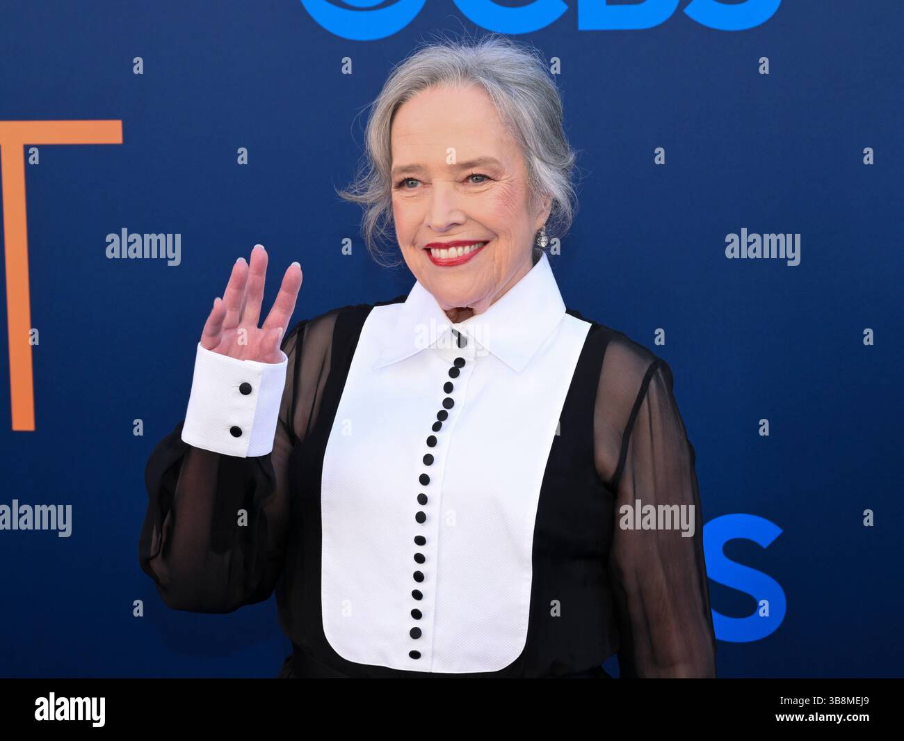 May 7, 2025, Los Angeles, California, USA: Kathy Bates attends CBS 2025 ...