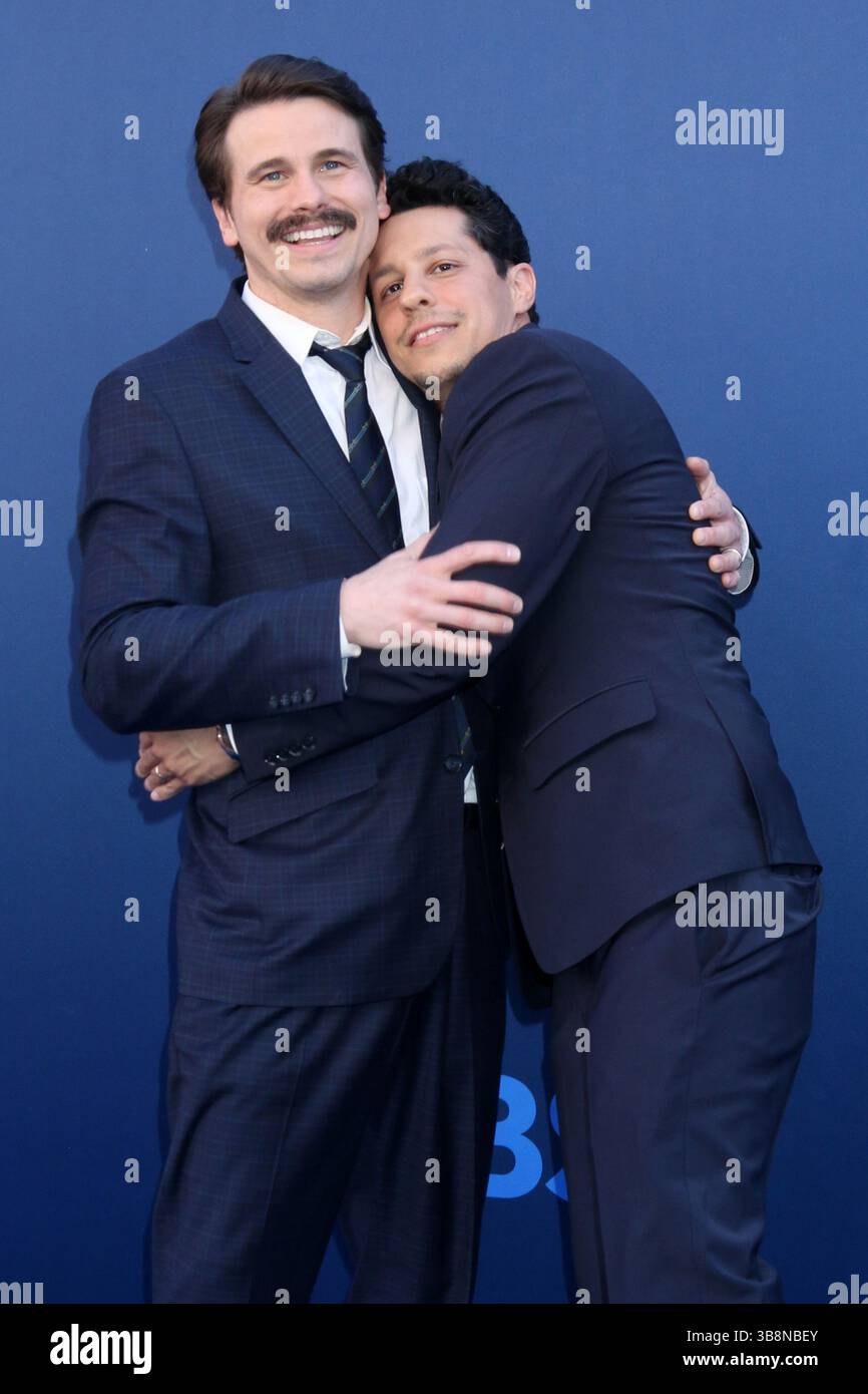 Jason Riop Los Angeles, USA. 7, May, 2025. Pictured left to right, Jason Ritter ...