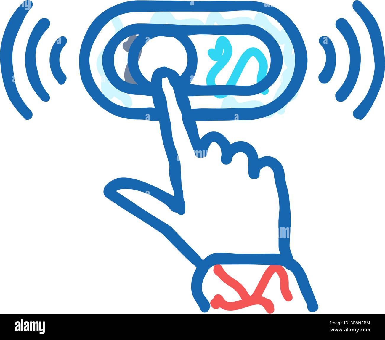 microinteractions ux ui design icon doodle illustration Stock Vector ...