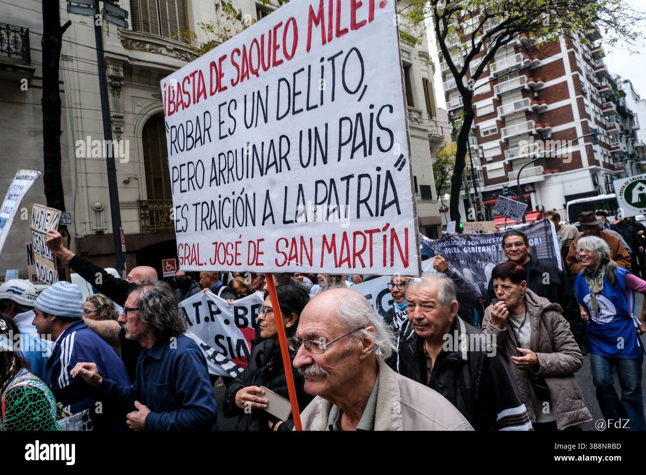 Buenos Aires, Argentina. 07th May, 2025. Under President Javier Milei's