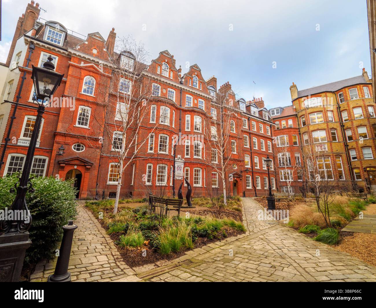 Hare Court Buildings Inner Temple - London, England Stock Photo - Alamy