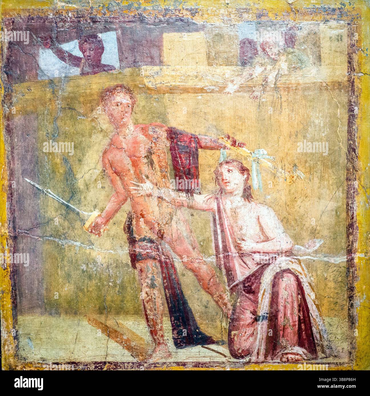 Orestes And Clytemnestra 45 79 AD From Pompei House Of Sirico Fresco orestes-and-clytemnestra-45-79-ad-from-pompei-house-of-sirico-fresco