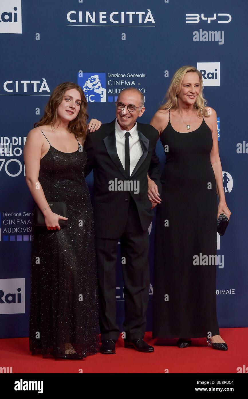 Italy, Rome, May 7th, 2025 - 70th David di Donatello Award Ceremony Red ...