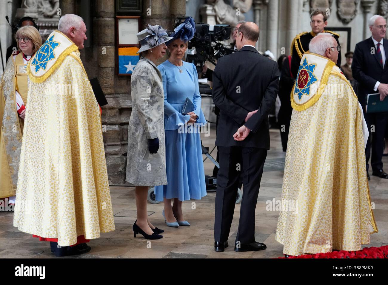 The Princess Royal and the Duke and Duchess of Edinburgh attend a ...