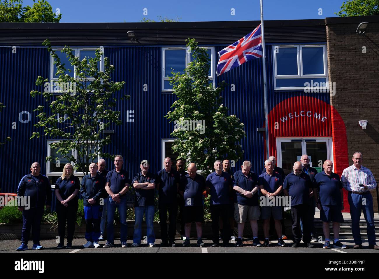 Veterans At Poppyscotland s Lady Haig Poppy Factory In Edinburgh Veterans At Poppyscotland s Lady Haig Poppy Factory In Edinburgh