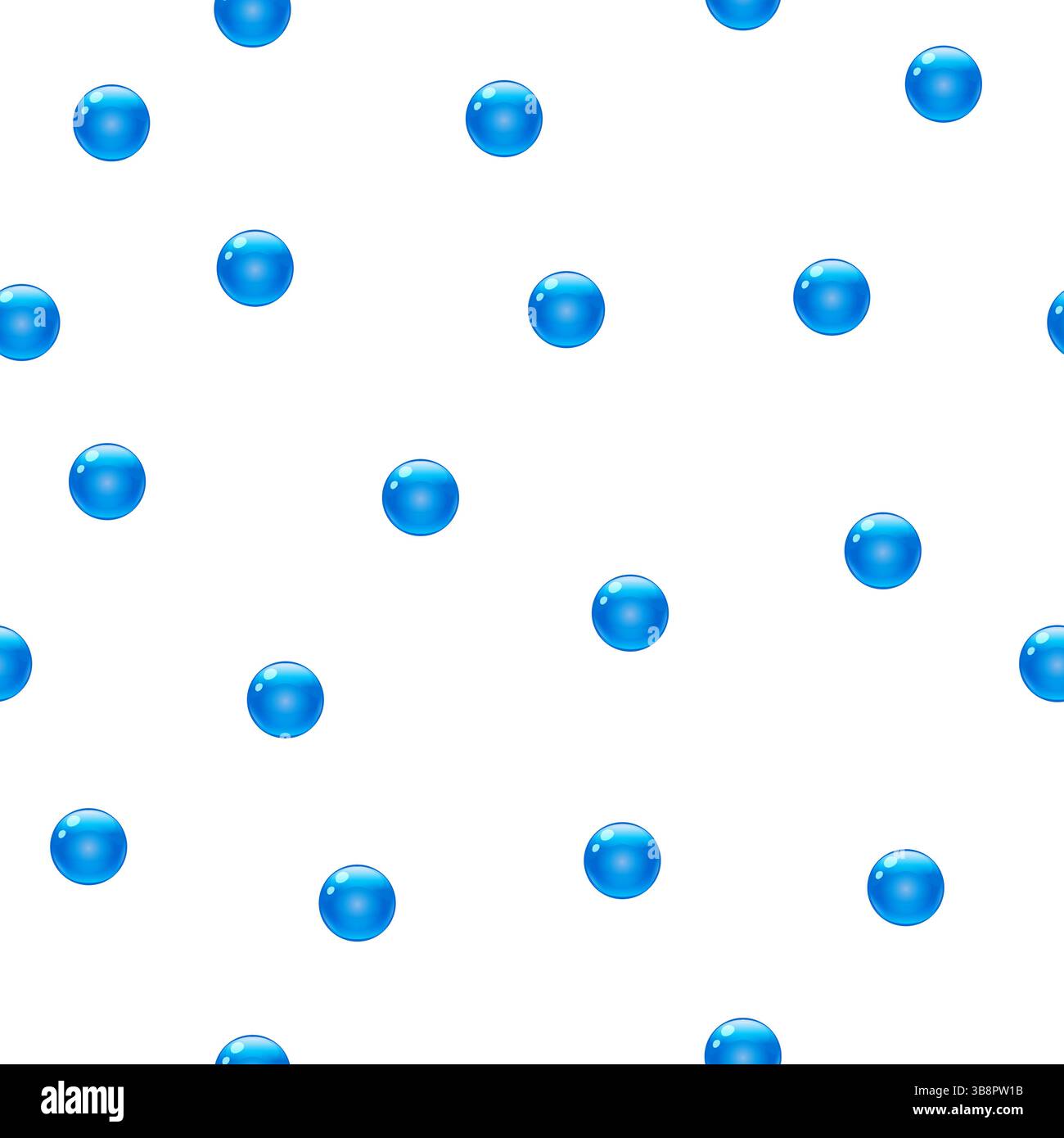 Water bubble seamless pattern background, vector Stock Vector Image ...