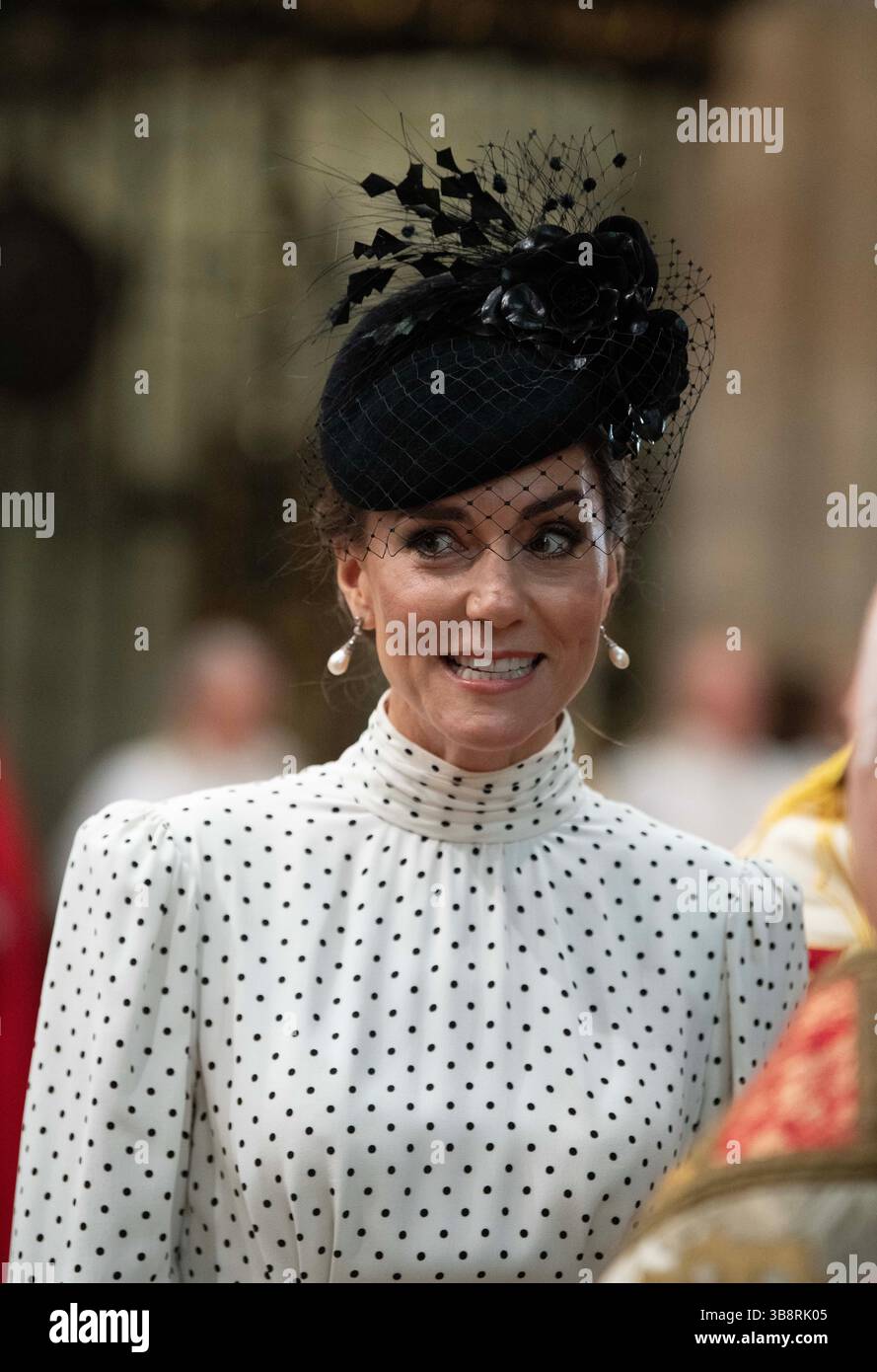 The Princess of Wales attends a Service of Thanksgiving at Westminster ...