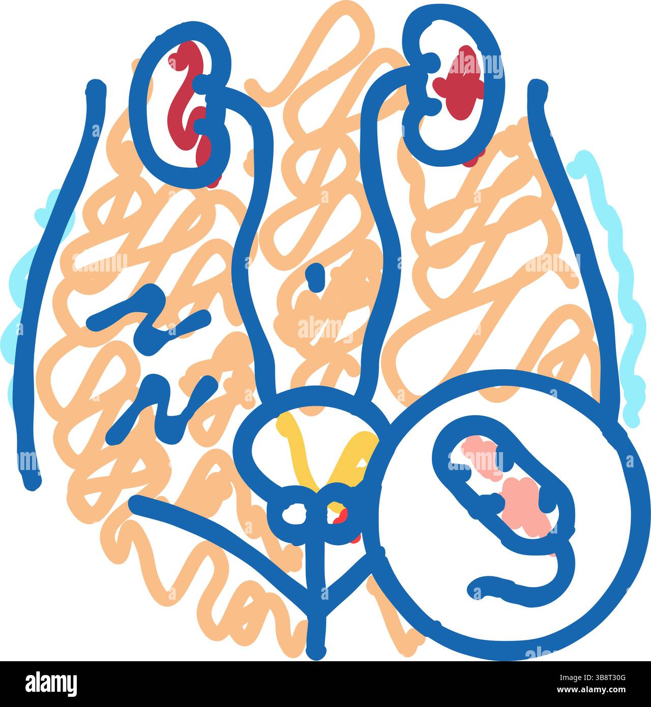 urethritis urology icon doodle illustration Stock Vector Image & Art ...