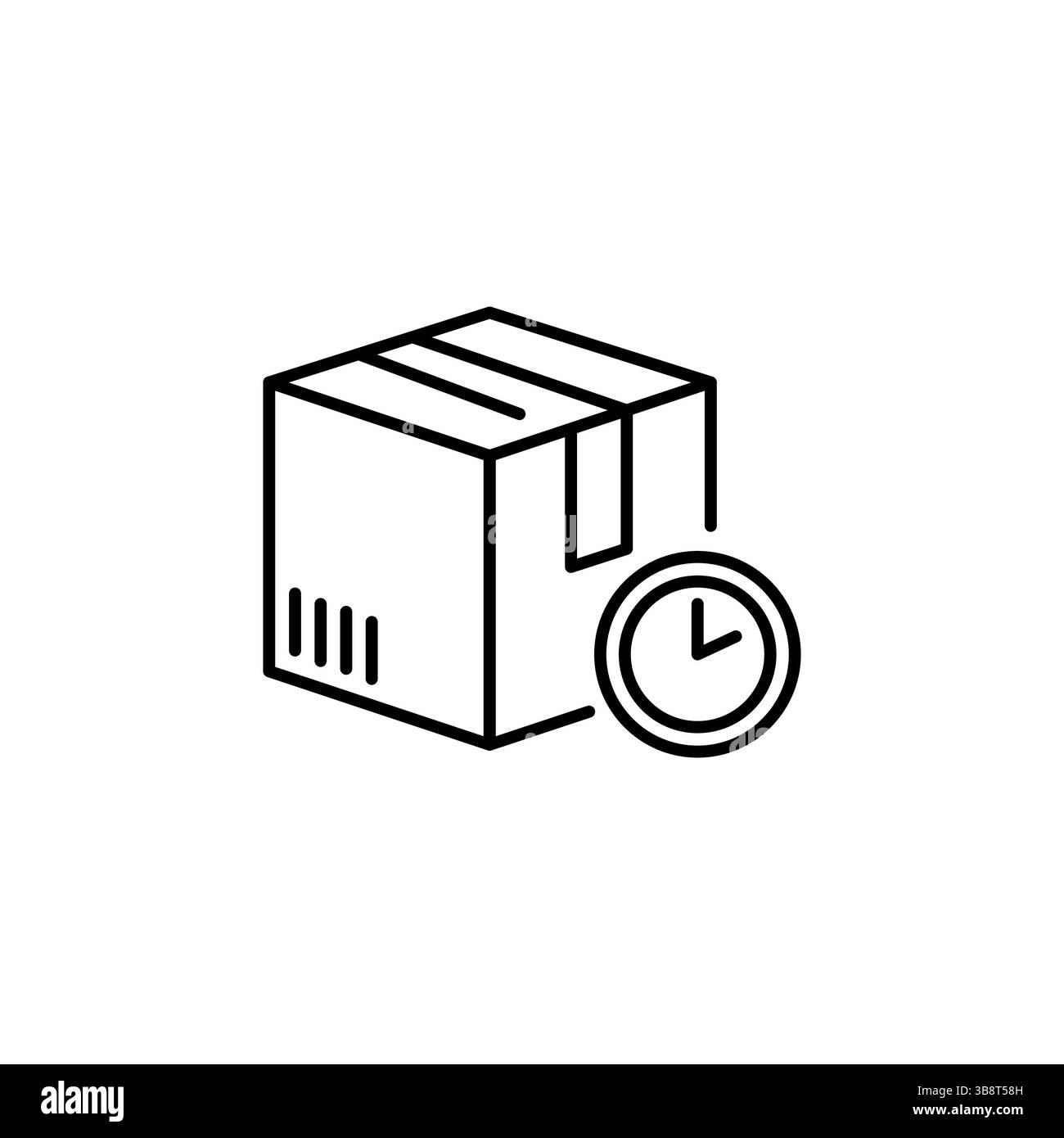 Delivery Box Icon Stock Vector Image & Art - Alamy