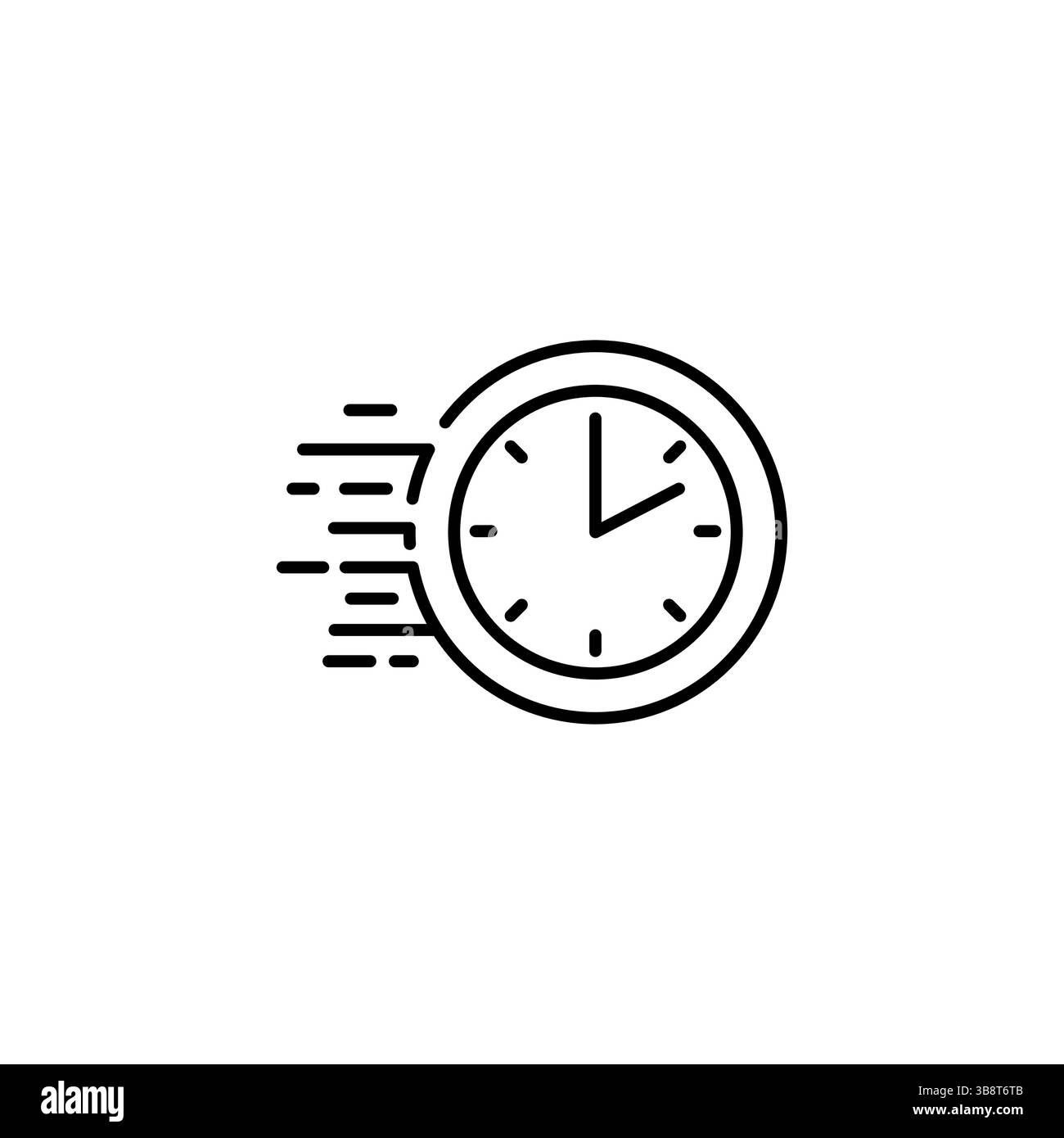 Fast Time Icon Stock Vector