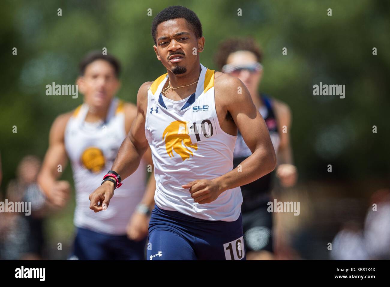 Terry Sprinter May 1, 2025: East Texas A&M Lions sprinter Christian James competes in ...