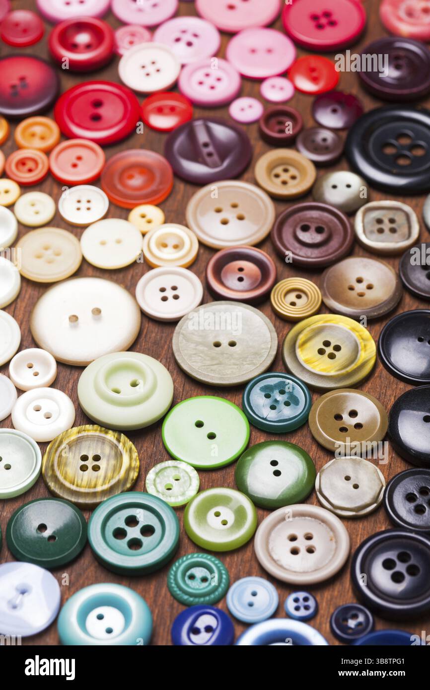 Colorful buttons as a rainbow background for design Stock Photo - Alamy