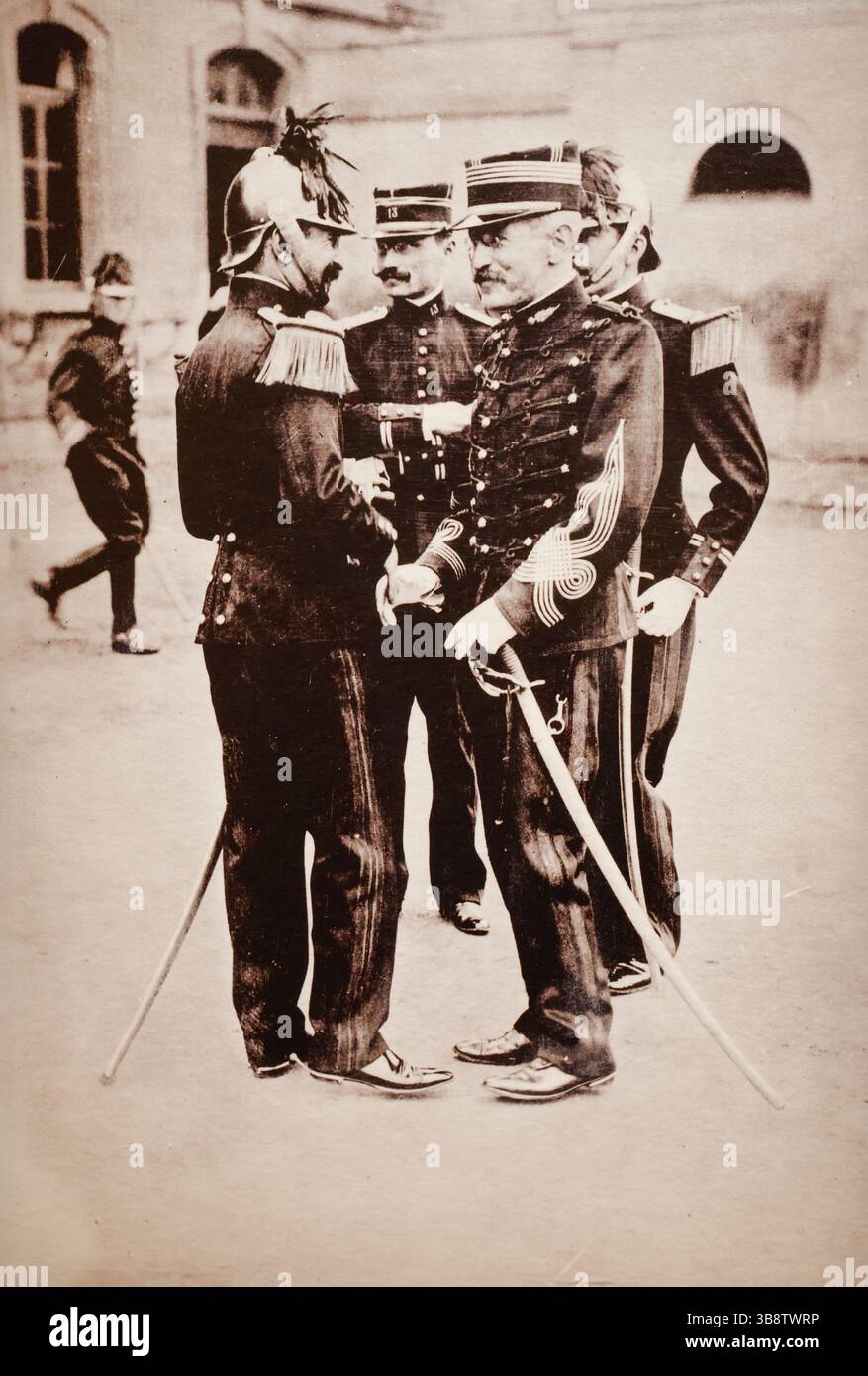 ALFRED DREYFUS TRUTH AND JUSTICE  EXHIBITION PARIS Stock Photo