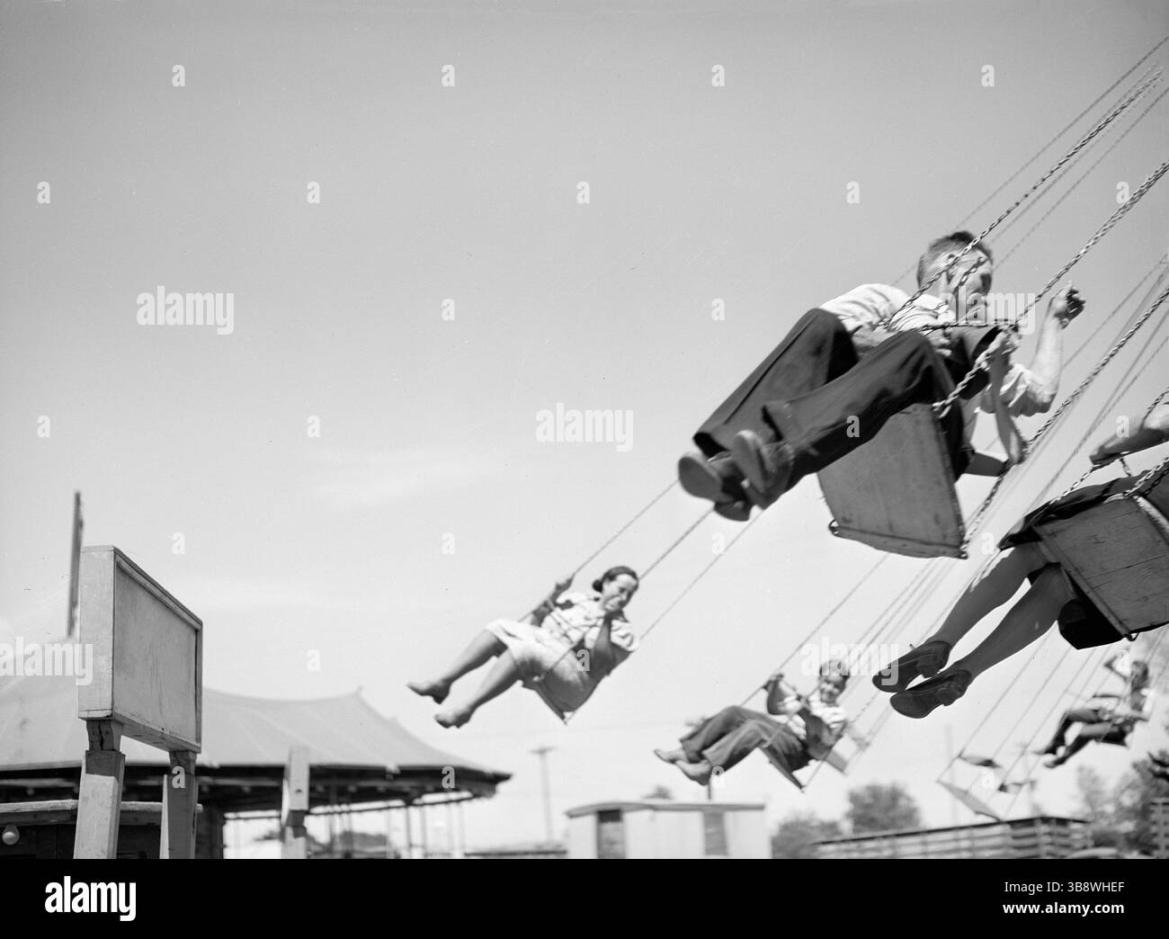1940s carnival ride hi-res stock photography and images - Alamy