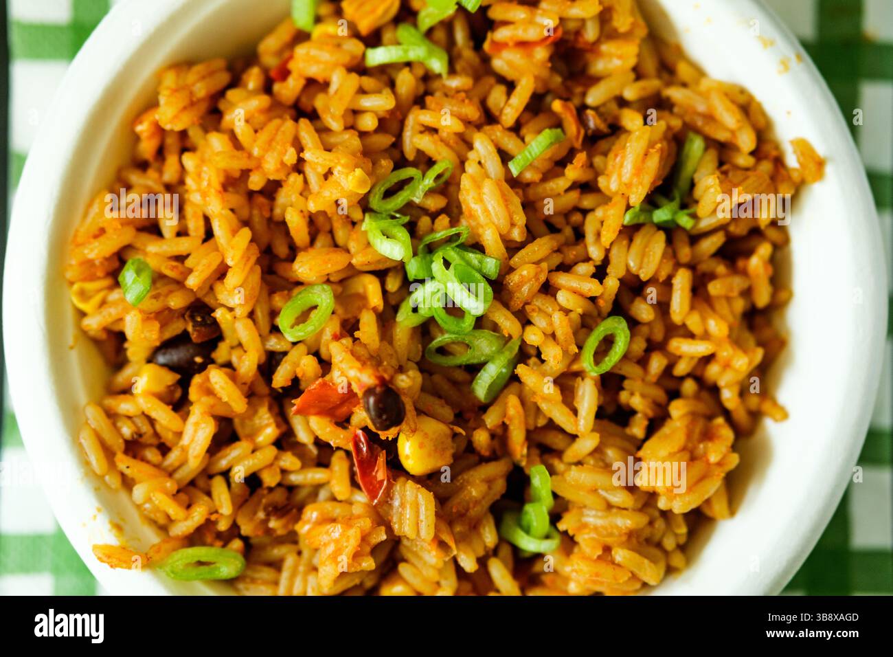 London Ropits Rice London UK, May 08 2025, Bowl of Spicy Mexican Style Rice Stock Photo ...