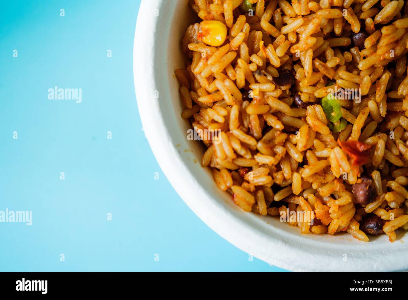 London Ropits Rice London UK, May 08 2025, Bowl of Spicy Mexican Style Rice Stock Photo ...